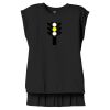 Women's Flowy Muscle Tee With Rolled Cuffs Thumbnail