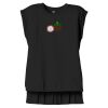 Women's Flowy Muscle Tee With Rolled Cuffs Thumbnail