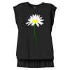 Women's Flowy Muscle Tee With Rolled Cuffs Thumbnail