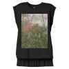 Women's Flowy Muscle Tee With Rolled Cuffs Thumbnail