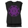 Women's Flowy Muscle Tee With Rolled Cuffs Thumbnail