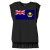 Women's Flowy Muscle Tee With Rolled Cuffs Thumbnail