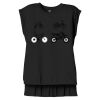 Women's Flowy Muscle Tee With Rolled Cuffs Thumbnail