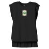 Women's Flowy Muscle Tee With Rolled Cuffs Thumbnail