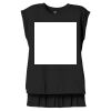 Women's Flowy Muscle Tee With Rolled Cuffs Thumbnail