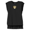 Women's Flowy Muscle Tee With Rolled Cuffs Thumbnail