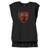 Women's Flowy Muscle Tee With Rolled Cuffs Thumbnail