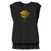 Women's Flowy Muscle Tee With Rolled Cuffs Thumbnail