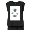 Women's Flowy Muscle Tee With Rolled Cuffs Thumbnail