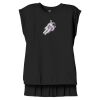 Women's Flowy Muscle Tee With Rolled Cuffs Thumbnail
