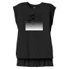 Women's Flowy Muscle Tee With Rolled Cuffs Thumbnail