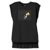 Women's Flowy Muscle Tee With Rolled Cuffs Thumbnail
