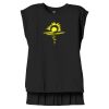 Women's Flowy Muscle Tee With Rolled Cuffs Thumbnail
