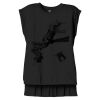 Women's Flowy Muscle Tee With Rolled Cuffs Thumbnail