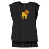 Women's Flowy Muscle Tee With Rolled Cuffs Thumbnail