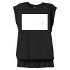 Women's Flowy Muscle Tee With Rolled Cuffs Thumbnail