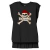 Women's Flowy Muscle Tee With Rolled Cuffs Thumbnail