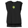Women's Flowy Muscle Tee With Rolled Cuffs Thumbnail