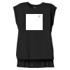 Women's Flowy Muscle Tee With Rolled Cuffs Thumbnail