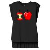 Women's Flowy Muscle Tee With Rolled Cuffs Thumbnail