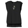 Women's Flowy Muscle Tee With Rolled Cuffs Thumbnail