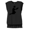 Women's Flowy Muscle Tee With Rolled Cuffs Thumbnail