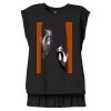 Women's Flowy Muscle Tee With Rolled Cuffs Thumbnail