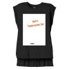 Women's Flowy Muscle Tee With Rolled Cuffs Thumbnail
