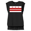 Women's Flowy Muscle Tee With Rolled Cuffs Thumbnail