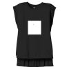 Women's Flowy Muscle Tee With Rolled Cuffs Thumbnail