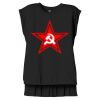 Women's Flowy Muscle Tee With Rolled Cuffs Thumbnail