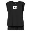 Women's Flowy Muscle Tee With Rolled Cuffs Thumbnail