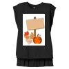 Women's Flowy Muscle Tee With Rolled Cuffs Thumbnail
