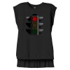 Women's Flowy Muscle Tee With Rolled Cuffs Thumbnail