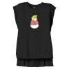 Women's Flowy Muscle Tee With Rolled Cuffs Thumbnail