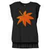 Women's Flowy Muscle Tee With Rolled Cuffs Thumbnail