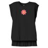 Women's Flowy Muscle Tee With Rolled Cuffs Thumbnail