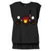 Women's Flowy Muscle Tee With Rolled Cuffs Thumbnail
