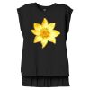 Women's Flowy Muscle Tee With Rolled Cuffs Thumbnail