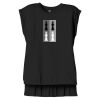 Women's Flowy Muscle Tee With Rolled Cuffs Thumbnail