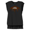 Women's Flowy Muscle Tee With Rolled Cuffs Thumbnail