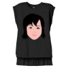 Women's Flowy Muscle Tee With Rolled Cuffs Thumbnail
