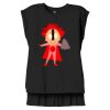 Women's Flowy Muscle Tee With Rolled Cuffs Thumbnail