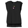 Women's Flowy Muscle Tee With Rolled Cuffs Thumbnail
