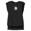 Women's Flowy Muscle Tee With Rolled Cuffs Thumbnail