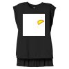 Women's Flowy Muscle Tee With Rolled Cuffs Thumbnail