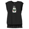 Women's Flowy Muscle Tee With Rolled Cuffs Thumbnail