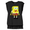 Women's Flowy Muscle Tee With Rolled Cuffs Thumbnail