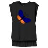 Women's Flowy Muscle Tee With Rolled Cuffs Thumbnail
