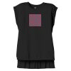 Women's Flowy Muscle Tee With Rolled Cuffs Thumbnail